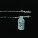 Łańcuszek Srebrny Damskie 2,5mm Koreana CORD 50cm