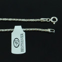 Naszyjnik Srebrny Margarita 50 cm łańcuszek ze srebra