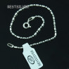 BRANSOLETKA SREBRNA KROPKA KRESKA 1,5mm SREBRO 925