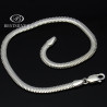 Bransoletka Srebrna żmijka 3,3mm 19cm ogon węża Srebro