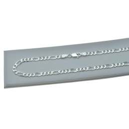 Łańcuszek Srebrny Figaro 4mm męski 50cm, 55cm lub 60cm SREBRO 925