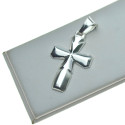 Krzyżyk srebrny męski gładki ze srebra Srebro 925 KR022