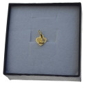 Mały medalik złoty z aniołem stróżem złoto 333 MED091