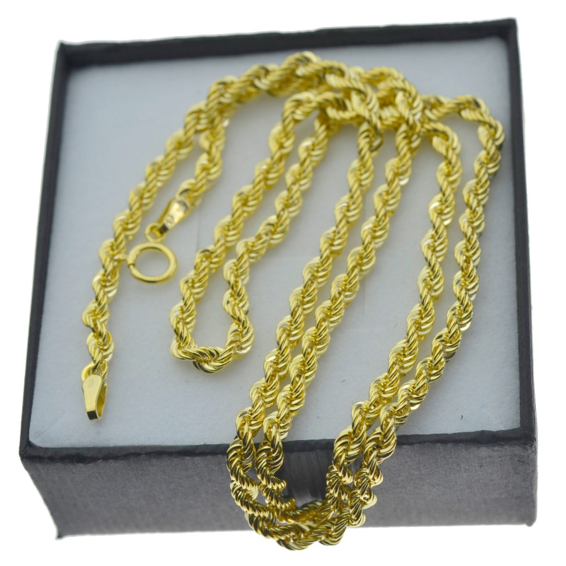 Złoty łańcuszek Damski Korda 50cm 3,5mm Złoto 333