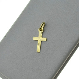 Złota zawieszka mały krzyżyk Złoto pr.333 ZAW046
