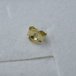 Złote kolczyki damskie sztyfty kulki 3mm 585 kol074