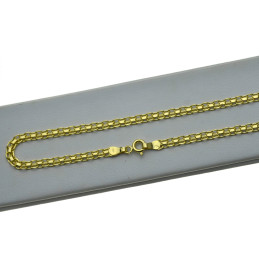 Naszyjnik damki bismark złoto 585 3,5mm 45cm złoto