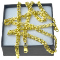 Złoty męski łańcuszek garibaldi 60cmcm 4,5mm złoto pr.585 LAN014