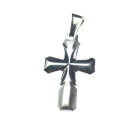 Krzyżyk srebrny męski Gładki srebro pr.925 kr029