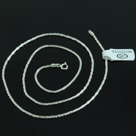 Naszyjnik Srebrny Margarita 50 cm łańcuszek ze srebra