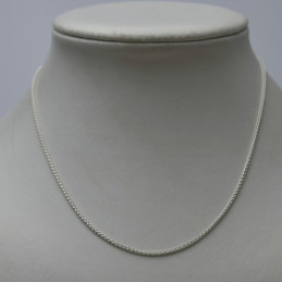 Łańcuszek srebrny damski lisi ogon 70cm 1,4mm Srebro 925