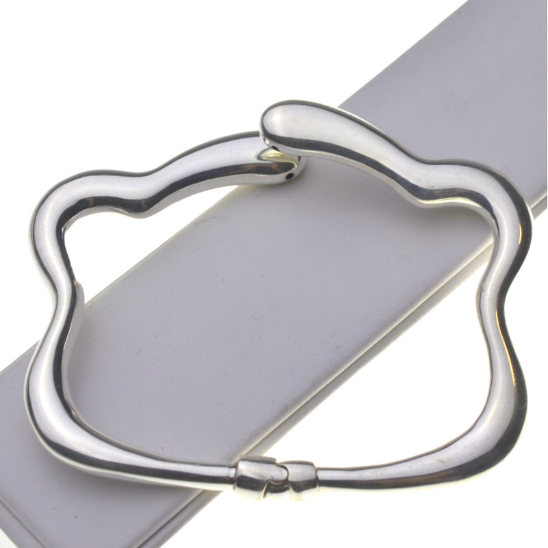 Bransoletka srebrna damska Bangla rozchylana Srebro 925