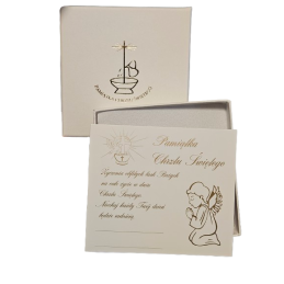 ŁAŃCUSZEK PEŁNY Złoto 585 50CM + krzyżyk z Panem Jezusem KOMPLET kmp049